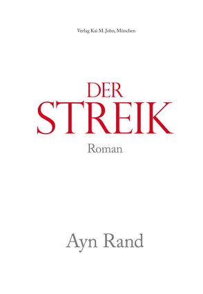 Der Streik von Rand,  Ayn