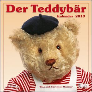 Der Teddybär 2019 – Broschürenkalender – Wandkalender – Format 30 x 30 cm von DUMONT Kalenderverlag