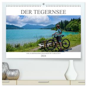 Der Tegernsee – Urlaubsparadies Bayerische Voralpen (hochwertiger Premium Wandkalender 2024 DIN A2 quer), Kunstdruck in Hochglanz von Meutzner,  Dirk