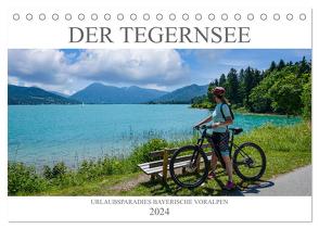 Der Tegernsee – Urlaubsparadies Bayerische Voralpen (Tischkalender 2024 DIN A5 quer), CALVENDO Monatskalender von Meutzner,  Dirk