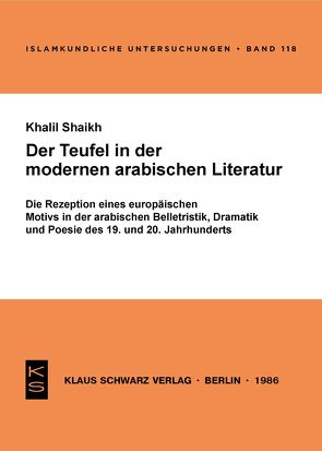 Der Teufel in der modernen arabischen Literatur von Shaikh,  Khalil