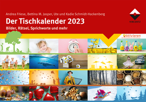 Der Tischkalender 2023 von Bettina M. Jasper Denk-Werkstatt, Friese,  Andrea, Schmidt-Hackenberg,  Kadie, Schmidt-Hackenberg,  Ute