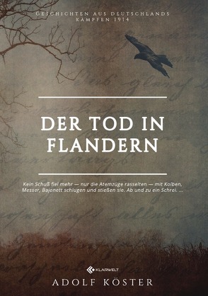 Der Tod in Flandern von Köster,  Adolf