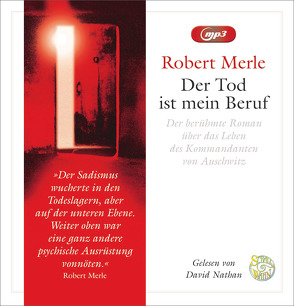 Der Tod ist mein Beruf von Merle,  Robert, Nathan,  David