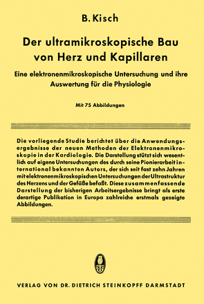 Der Ultramikroskopische bau von Herz und Kapillaren von Kisch,  Bruno