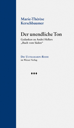 Der unendliche Ton von Kerschbaumer,  Marie Thérèse