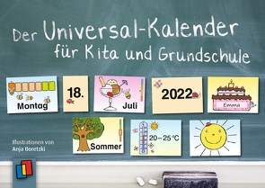 Der Universal-Kalender für Kita und Grundschule von Boretzki,  Anja