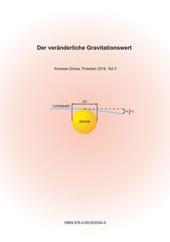 Der veränderliche Gravitationswert von Gimsa,  Andreas