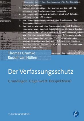 Der Verfassungsschutz von Grumke,  Thomas, van Hüllen,  Rudolf