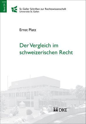 Der Vergleich im schweizerischen Recht von Platz,  Ernst