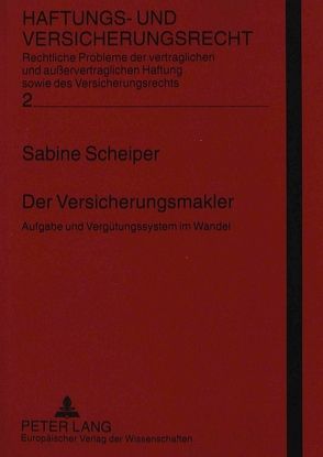 Der Versicherungsmakler von Scheiper,  Sabine