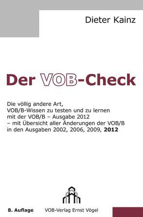 Der VOB-Check von Kainz,  Dieter