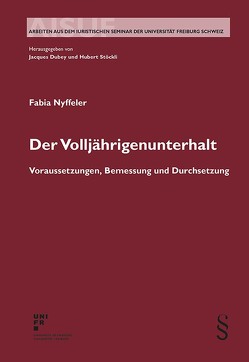 Der Volljährigenunterhalt von Nyffeler,  Fabia