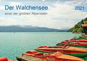 Der Walchensee – einer der größten Alpenseen (Wandkalender 2021 DIN A2 quer) von Hahn,  Joachim