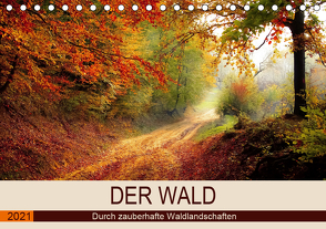 Der Wald. Durch zauberhafte Waldlandschaften (Tischkalender 2021 DIN A5 quer) von Hurley,  Rose