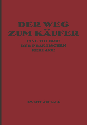 Der Weg zum Käufer von Friedländer,  Kurt Theodor