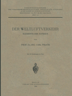 Der Weltluftverkehr von Pirath,  Carl