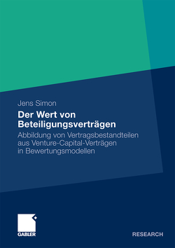 Der Wert von Beteiligungsverträgen von Simon,  Jens