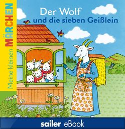 Der Wolf und die sieben Geißlein von Grimm,  Jacob, Grimm,  Wilhelm, Krömer,  Stefanie, Moreau,  Camille, Theinhardt,  Volker