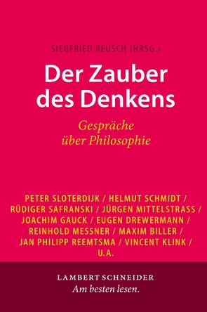 Der Zauber des Denkens von Reusch,  Siegfried