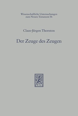 Der Zeuge des Zeugen von Thornton,  Claus-Jürgen