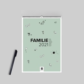 Design Familienwandkalender A3 Hochformat (2021) von Garschhammer,  Anja