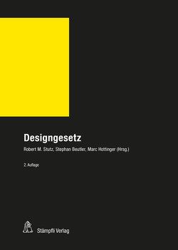 Designgesetz DesG von Beutler,  Stephan, Hottinger,  Marc, Stutz,  Robert