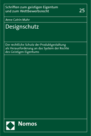 Designschutz von Mahr,  Anne Catrin