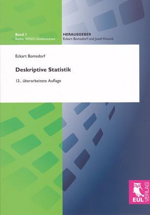 Deskriptive Statistik von Bomsdorf,  Eckart