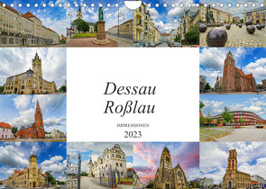 Dessau Roßlau Impressionen (Wandkalender 2023 DIN A4 quer) von Meutzner,  Dirk