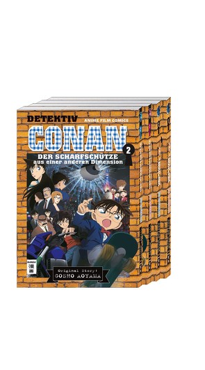 Detektiv Conan – Anime-Comics – Komplettpaket von Aoyama,  Gosho, Shanel,  Josef