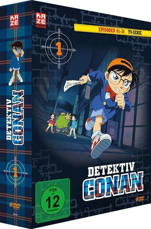 Detektiv Conan – die TV-Serie – DVD Box 1 von Yamamoto,  Kenji Kodama,  Kojin Ochi,  Masato Sato,  Yasuichiro