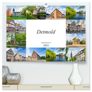 Detmold Impressionen (hochwertiger Premium Wandkalender 2024 DIN A2 quer), Kunstdruck in Hochglanz von Meutzner,  Dirk