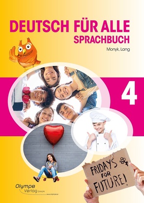 Deutsch für alle 4 – Sprachbuch von Lang,  Patricia, Monyk,  Elisabeth