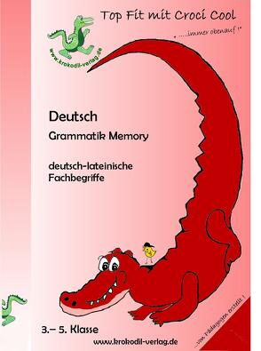 Deutsch Grammatik Memory Latein-Deutsch Lernreihe 3.-5.Schuljahr von Dr. Hofmann,  Sabine, Sparrer,  Martina