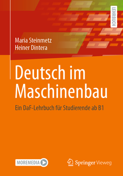 Deutsch im Maschinenbau von Dintera,  Heiner, Steinmetz,  Maria