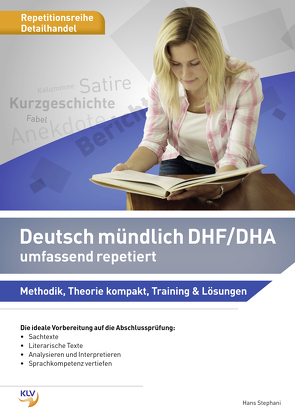 Deutsch mündlich DHF/DHA von Stephani,  Hans