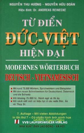 Deutsch-Vietnamesisch Modernes Wörterbuch /Tu dien Duc-Viet von Nguyen,  Huu Doan, Nguyen,  Thu Huong, Reinecke,  Andreas