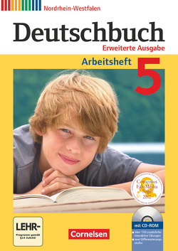 Deutschbuch – Sprach- und Lesebuch – Erweiterte Ausgabe – Nordrhein-Westfalen – 5. Schuljahr von Dick,  Friedrich, Fulde,  Agnes, Lichtenstein,  Marianna, Rusnok,  Toka-Lena, Schurf,  Bernd, Wagener,  Andrea