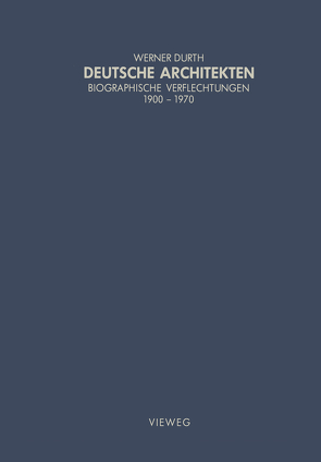 Deutsche Architekten von Durth,  Werner