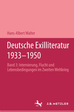 Deutsche Exilliteratur 1933-1950 von Walter,  Hans-Albert