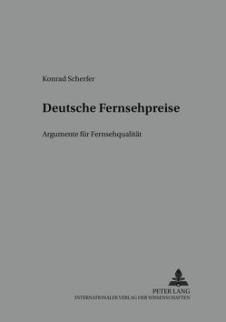 Deutsche Fernsehpreise von Scherfer,  Konrad