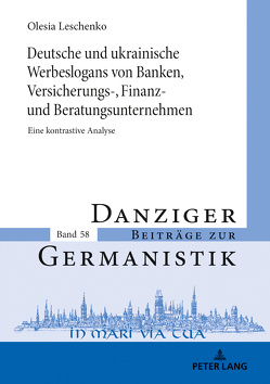 Deutsche und ukrainische Werbeslogans von Banken,Versicherungs-, Finanz und Beratungsunternehmen von Leschenko,  Olesia