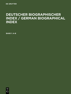 Deutscher Biographischer Index von Herrero Mediavilla,  Victor