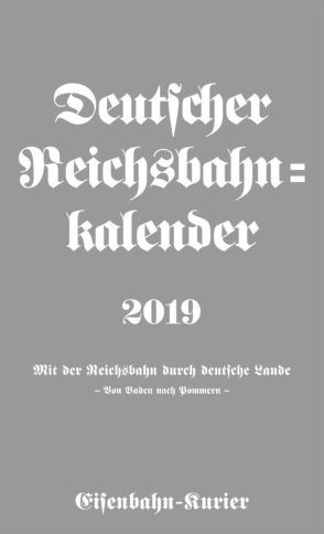 Deutscher Reichsbahn-Kalender 2019