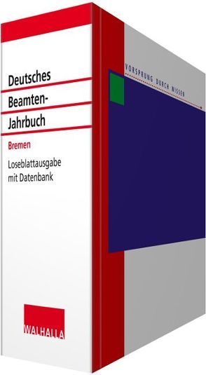 Deutsches Beamten-Jahrbuch Bremen von Albonesi,  Horst