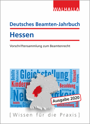 Deutsches Beamten-Jahrbuch Hessen 2020 von Walhalla Fachredaktion