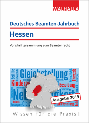 Deutsches Beamten-Jahrbuch Hessen 2019 von Walhalla Fachredaktion