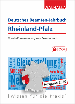 Deutsches Beamten-Jahrbuch Rheinland-Pfalz Jahresband 2020 von Walhalla Fachredaktion