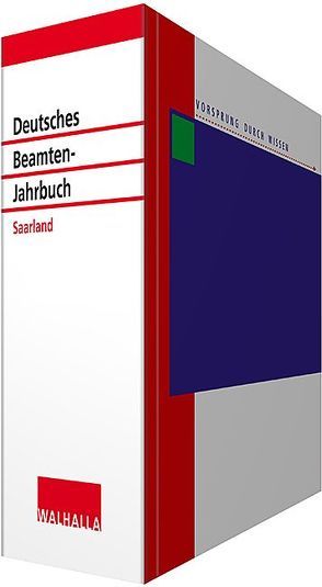 Deutsches Beamten-Jahrbuch Saarland von Antes,  Holger